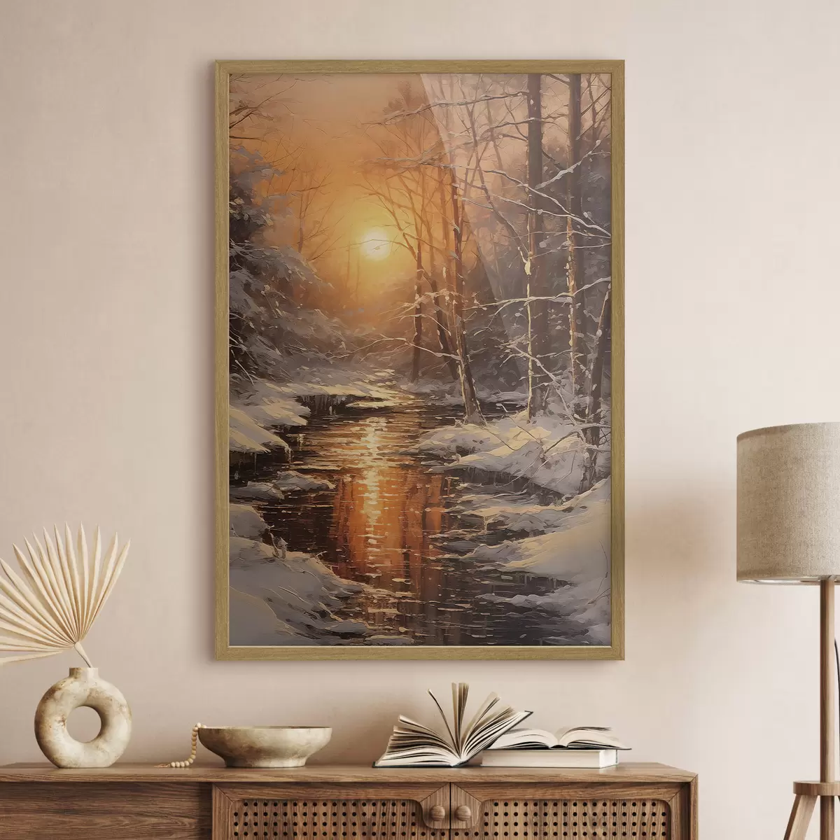 Poster Coucher de soleil f46980