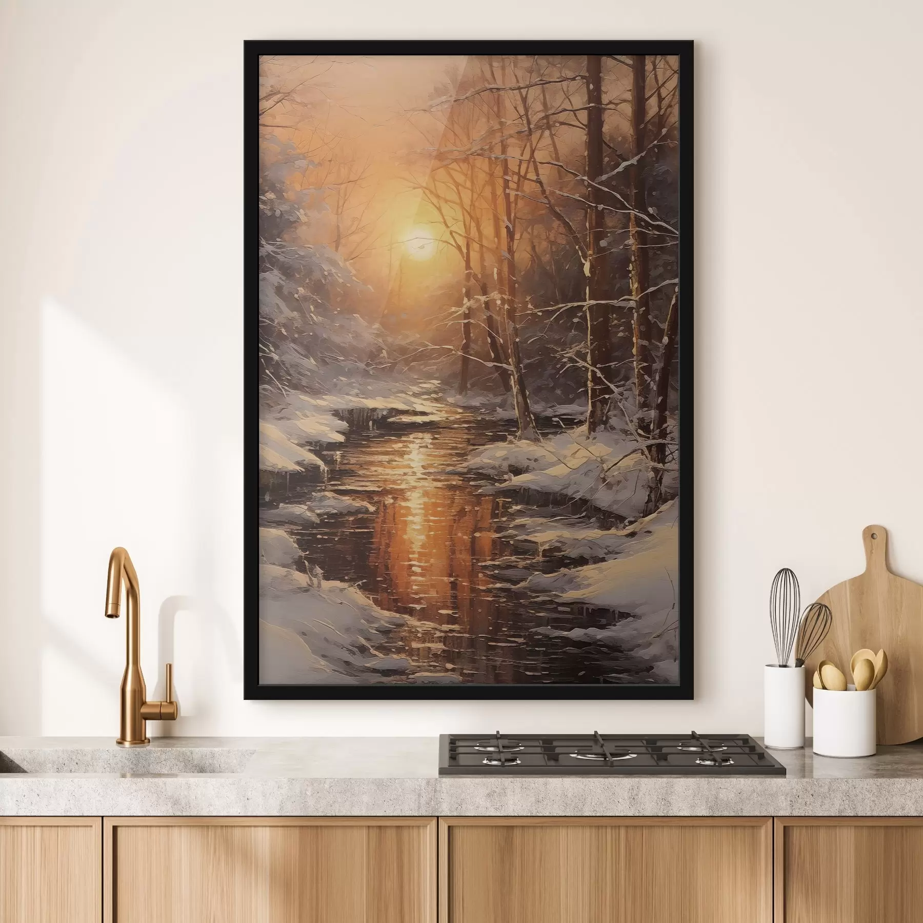 Papier peint Coucher de soleil f46980