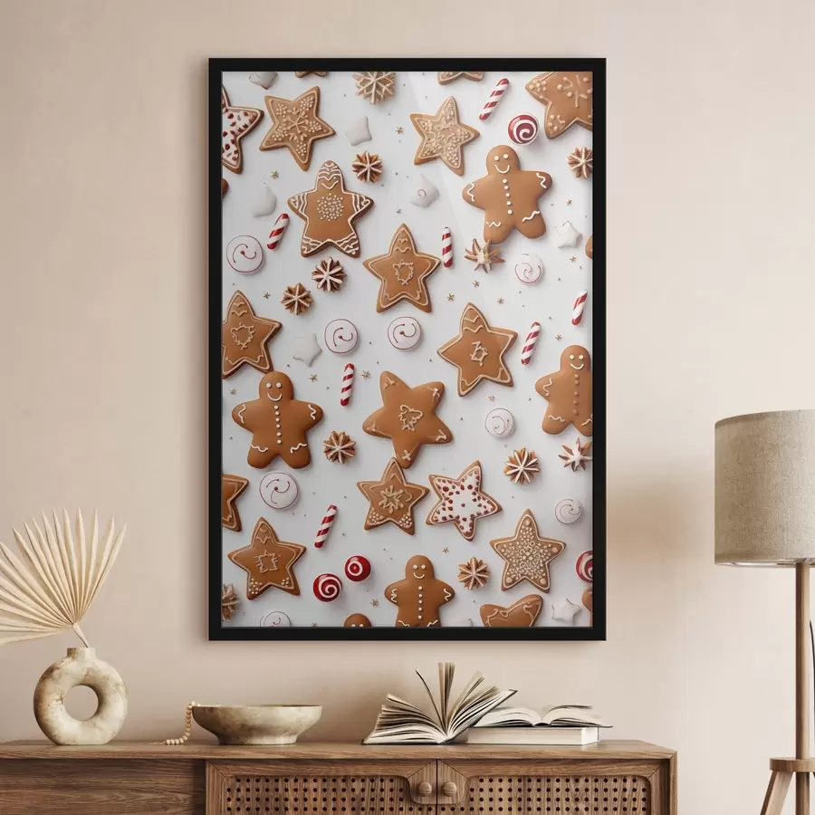 Papier peint Biscuits du Nouvel An f46984