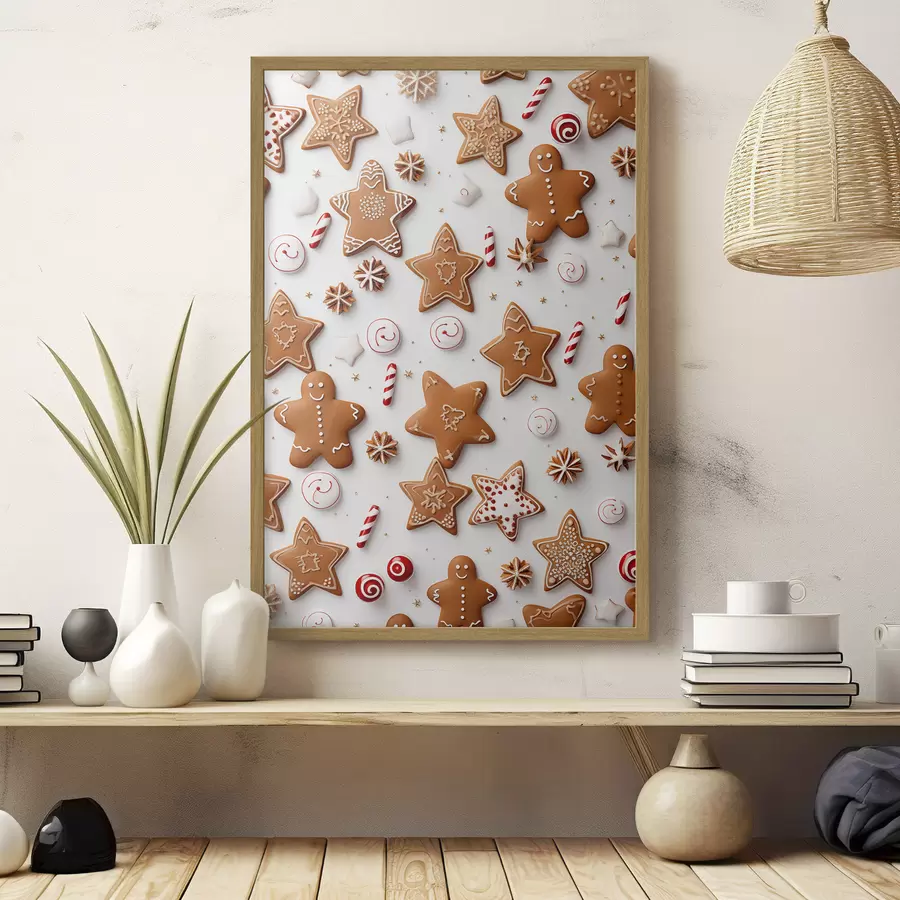 Papier peint Biscuits du Nouvel An f46984