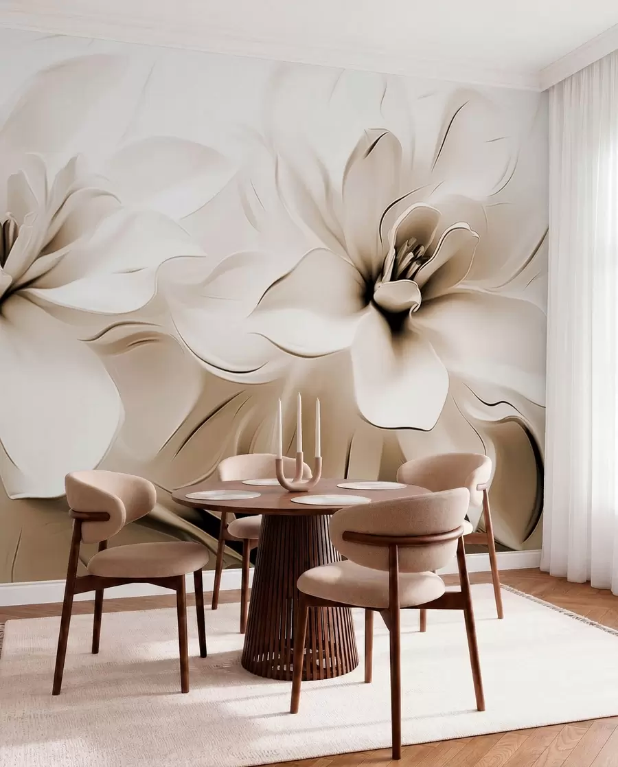 Papier peint Fleurs fantastiques w04984