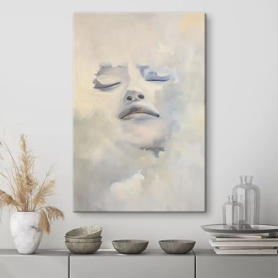 Tableau Couple dans les nuages s47059