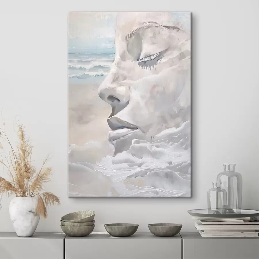 Tableau Couple dans les nuages s47060