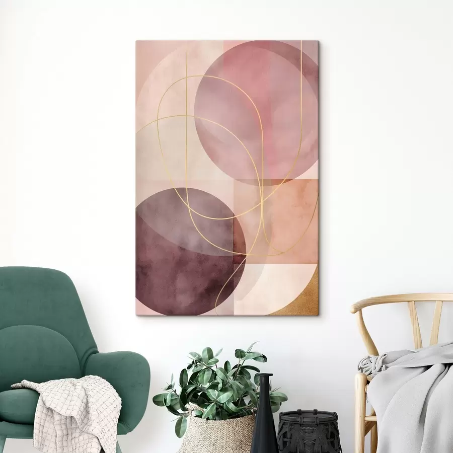 Tableau Cercles abstraits s47070