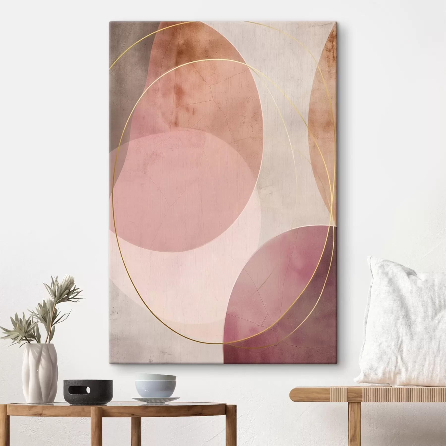 Tableau Cercles abstraits s47071