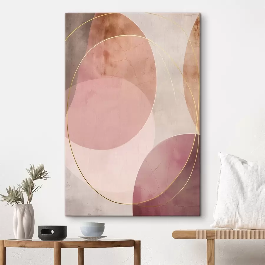 Tableau Cercles abstraits s47071