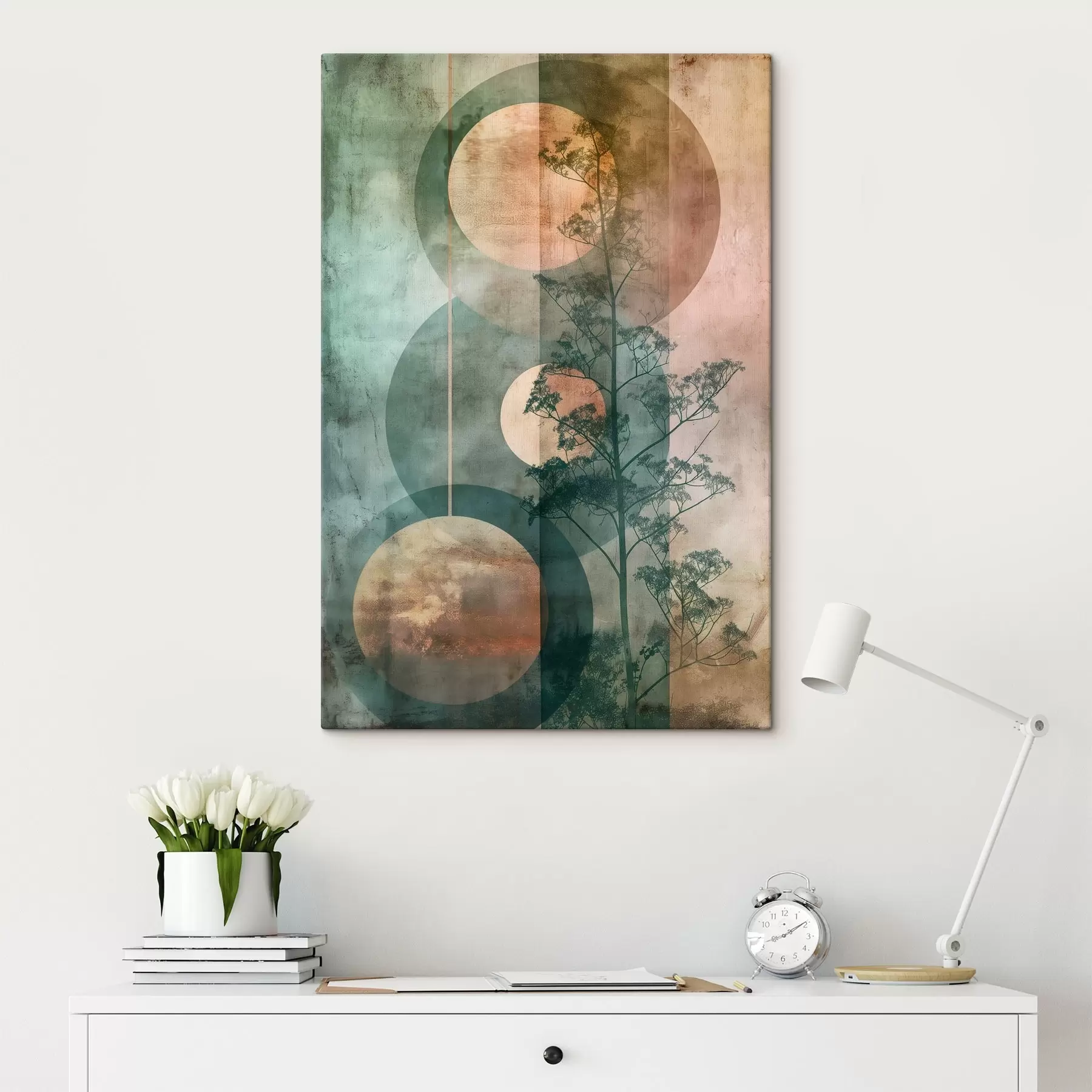 Tableau Abstraction et feuilles s47072