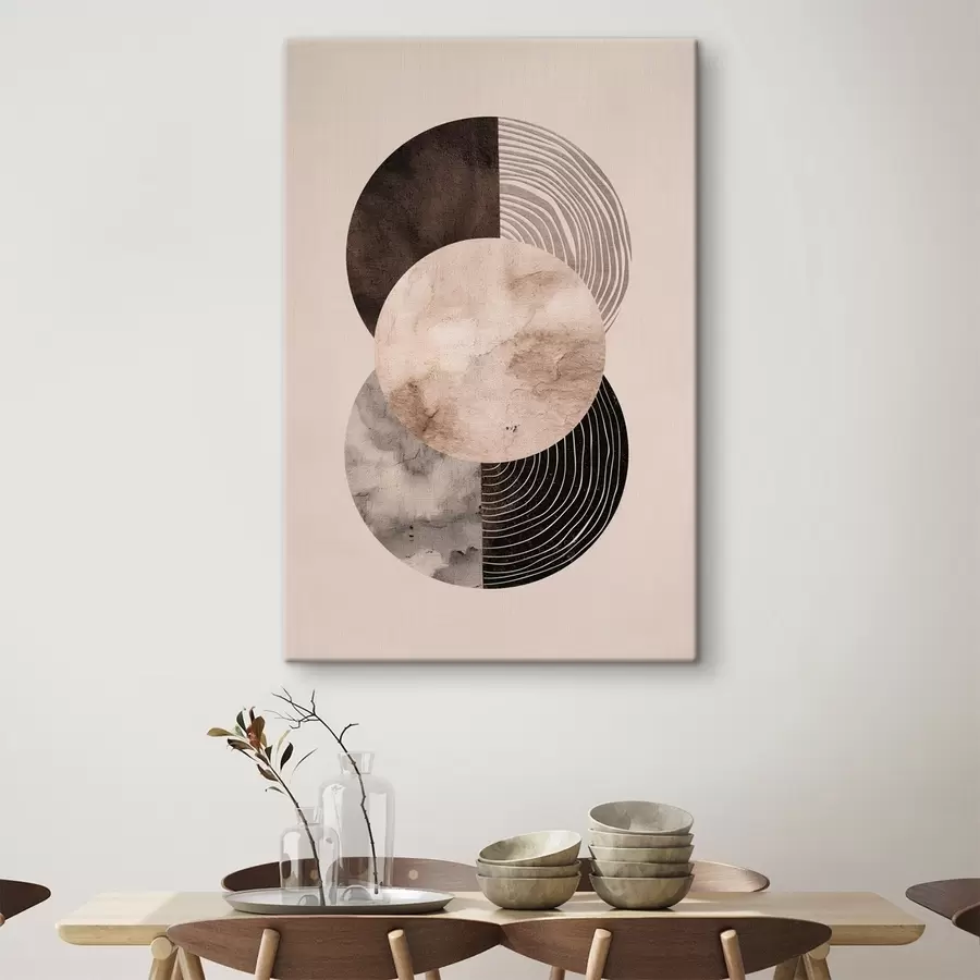 Tableau Trois cercles s47081