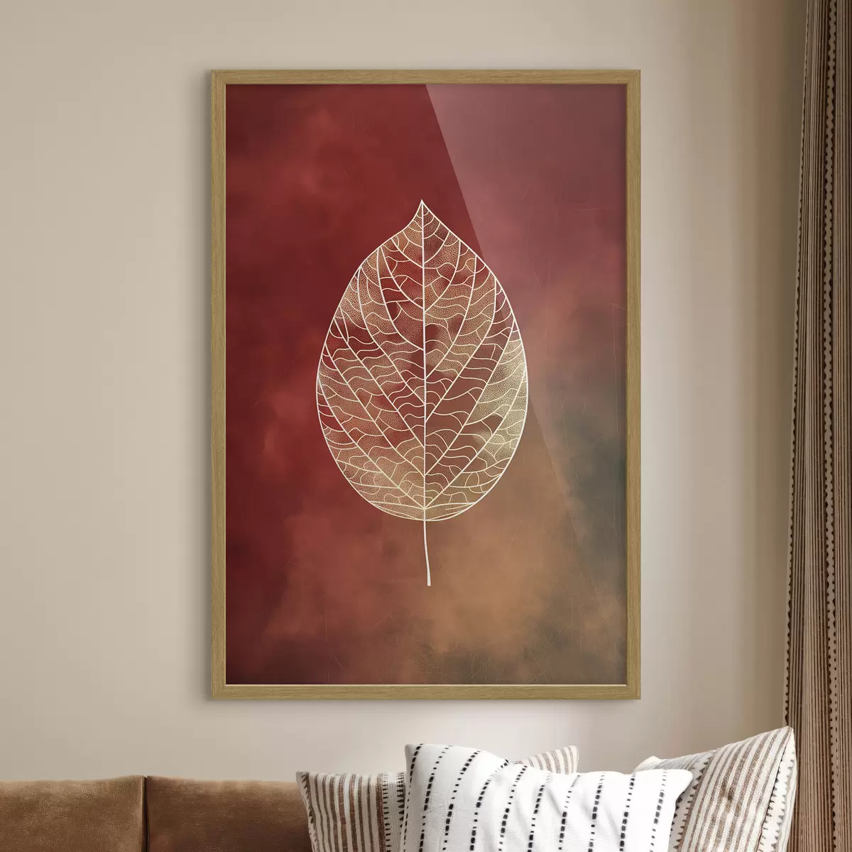 Poster Feuilles de différentes couleurs f47052