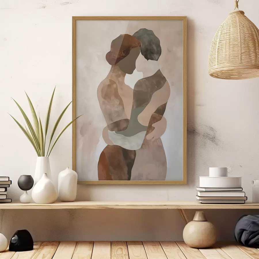 Papier peint Silhouette et harmonie f47054