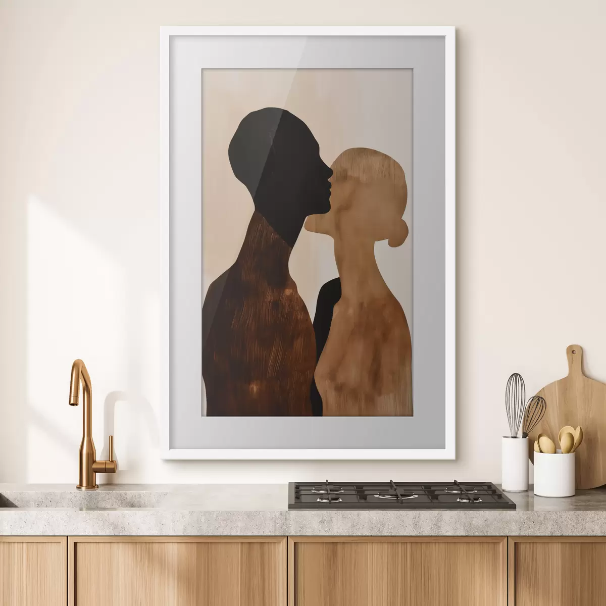 Poster Silhouette et sérénité f47055