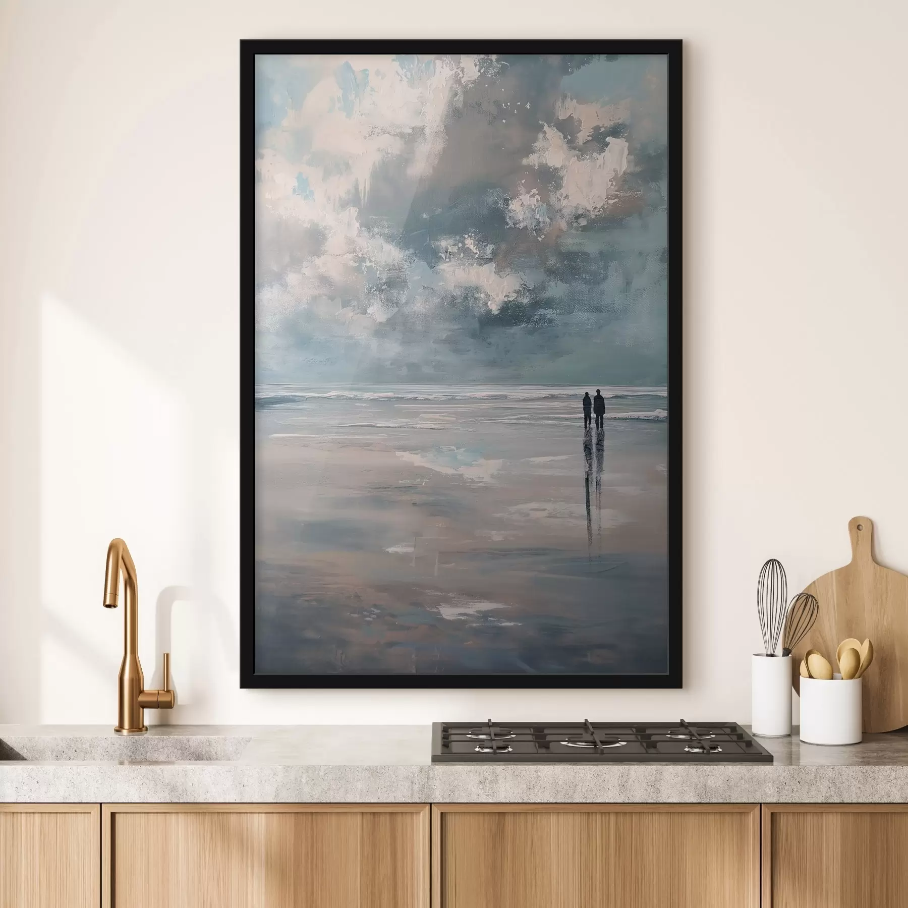 Papier peint Couple sur le rivage f47061