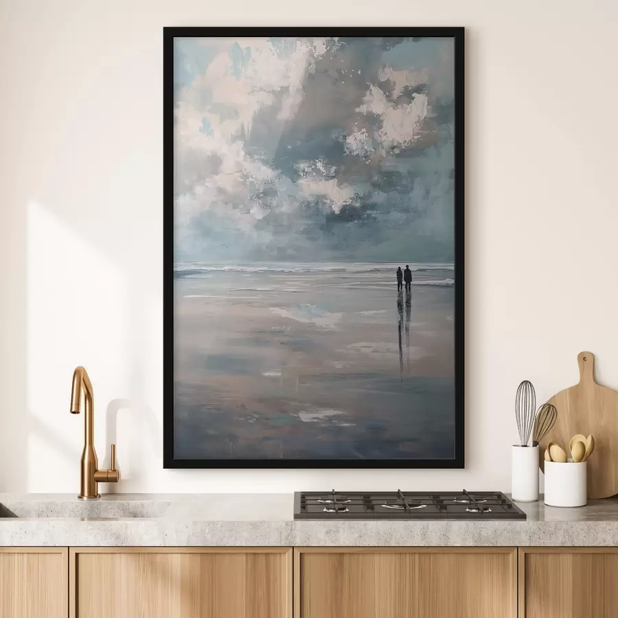 Papier peint Couple sur le rivage f47061