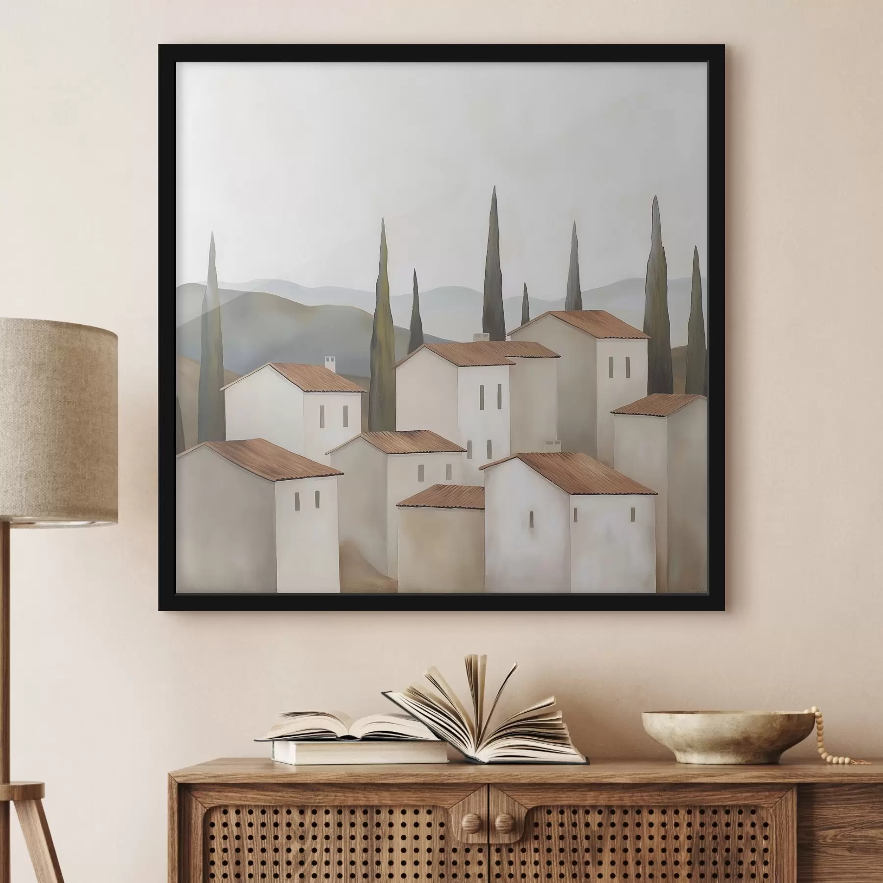 Papier peint Maisons pittoresques f47069