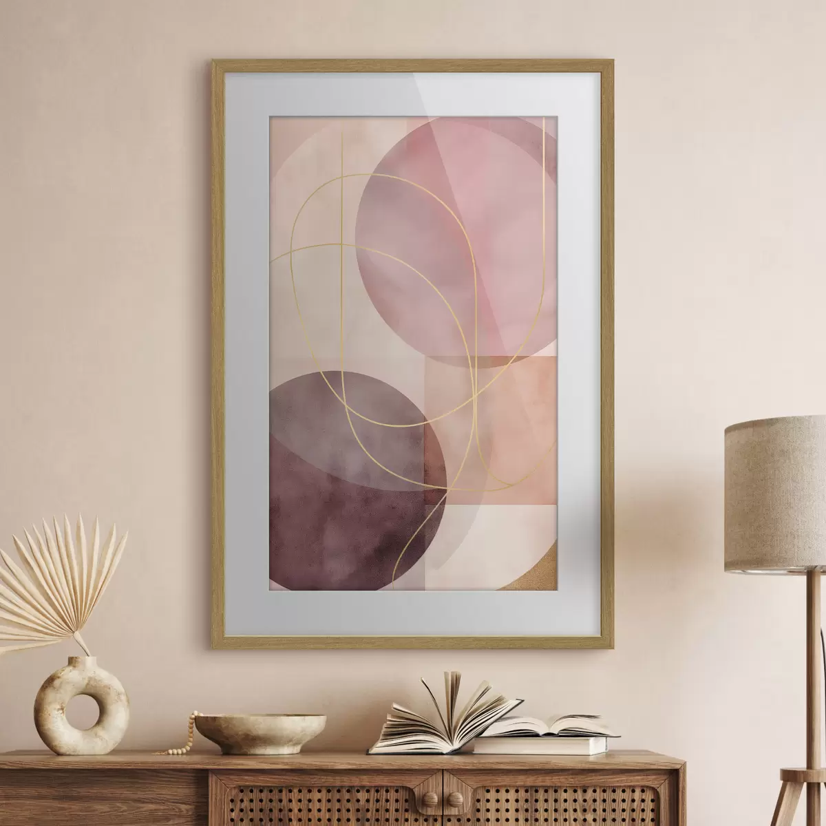 Poster Cercles et élan f47070