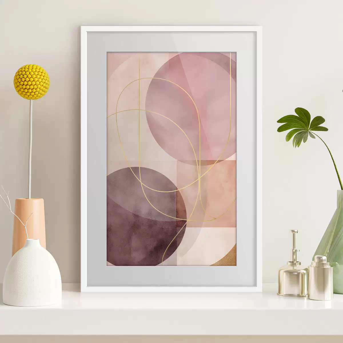 Poster Cercles et élan f47070