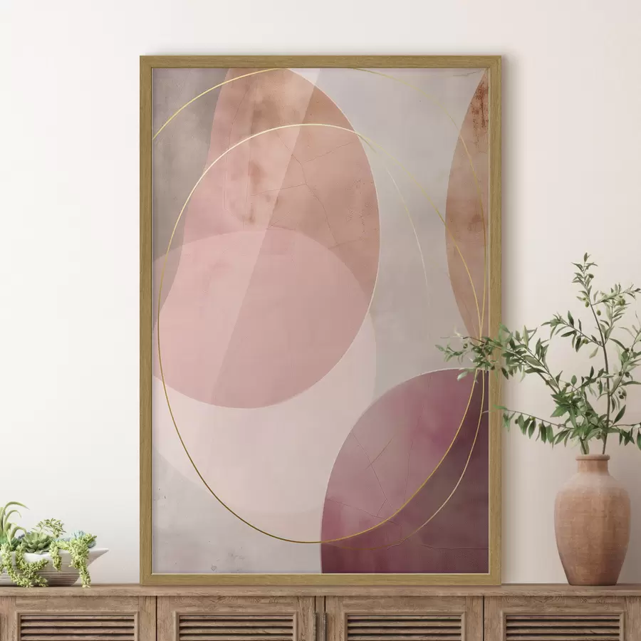Papier peint Cercles et souffle f47071
