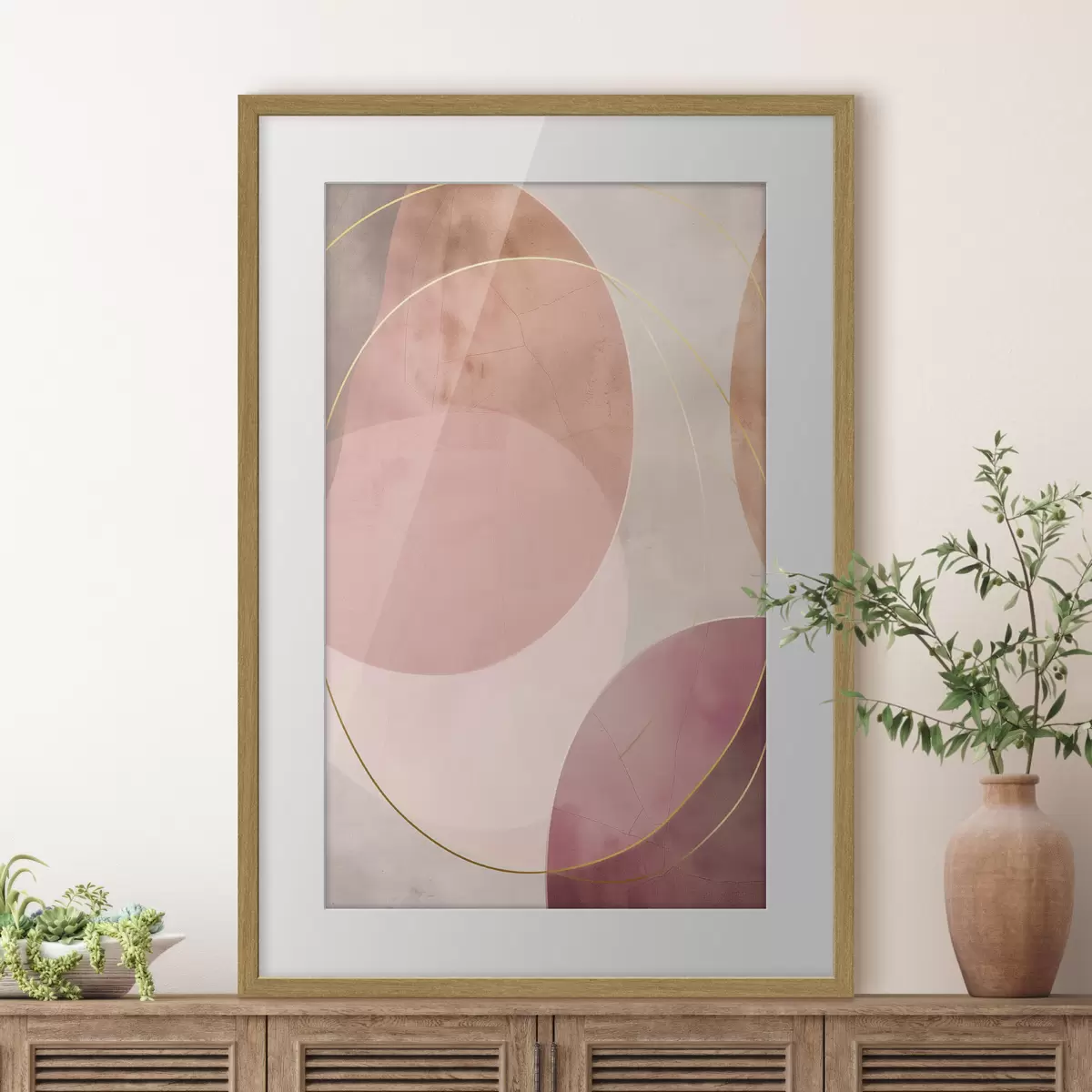 Poster Cercles et souffle f47071