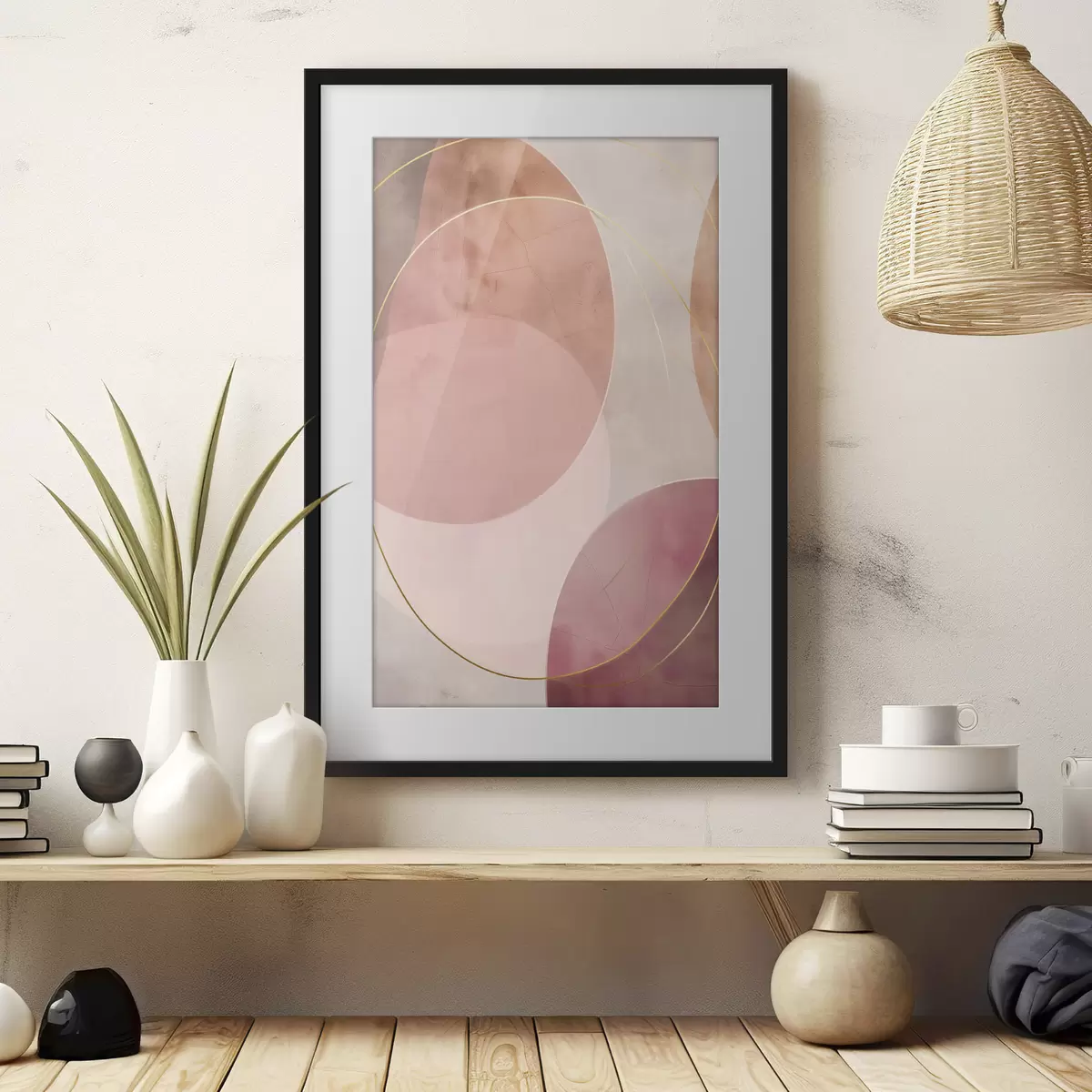 Poster Cercles et souffle f47071