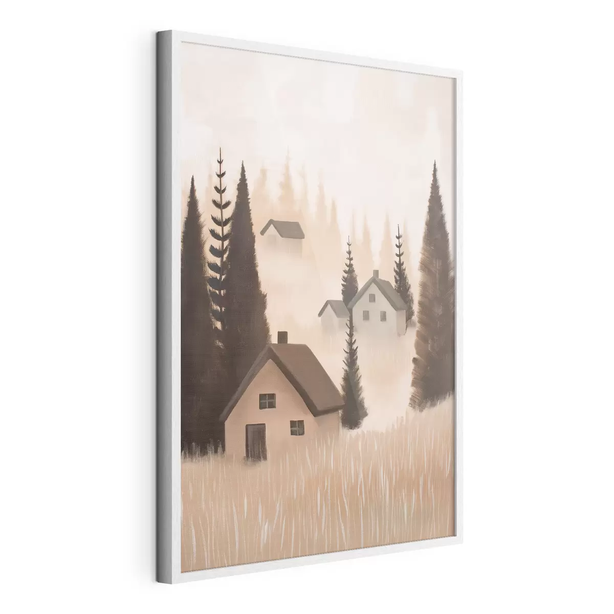Poster Maisons dans la forêt f47076