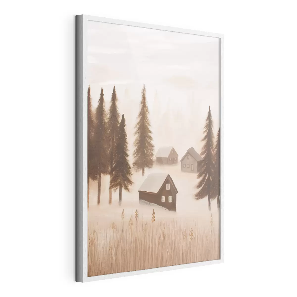 Poster Maisons dans la forêt f47077