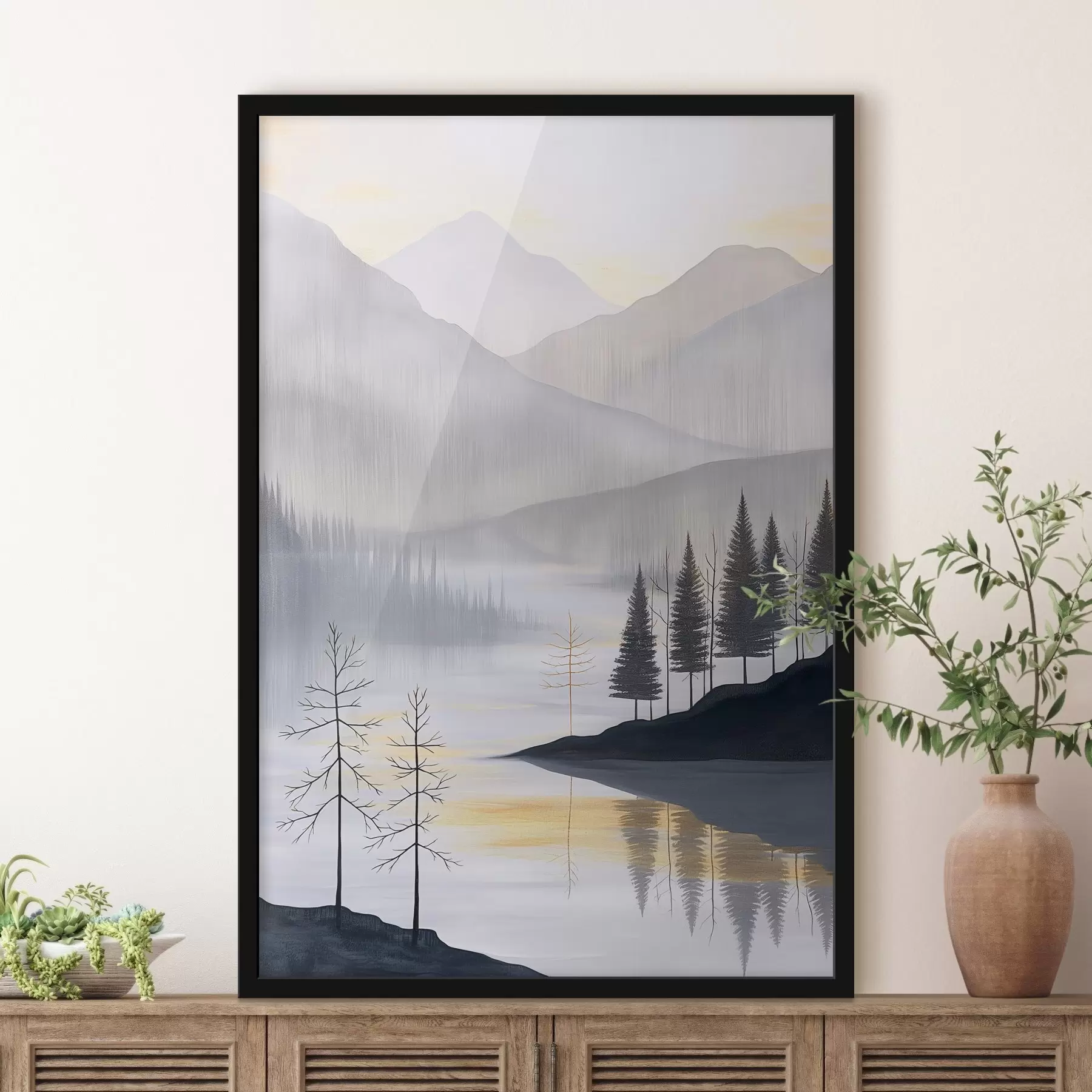 Papier peint Forêts et montagnes f47078