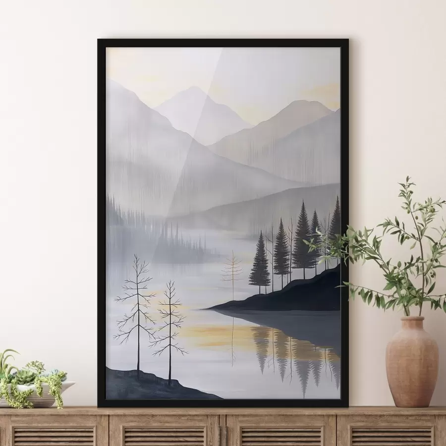 Papier peint Forêts et montagnes f47078