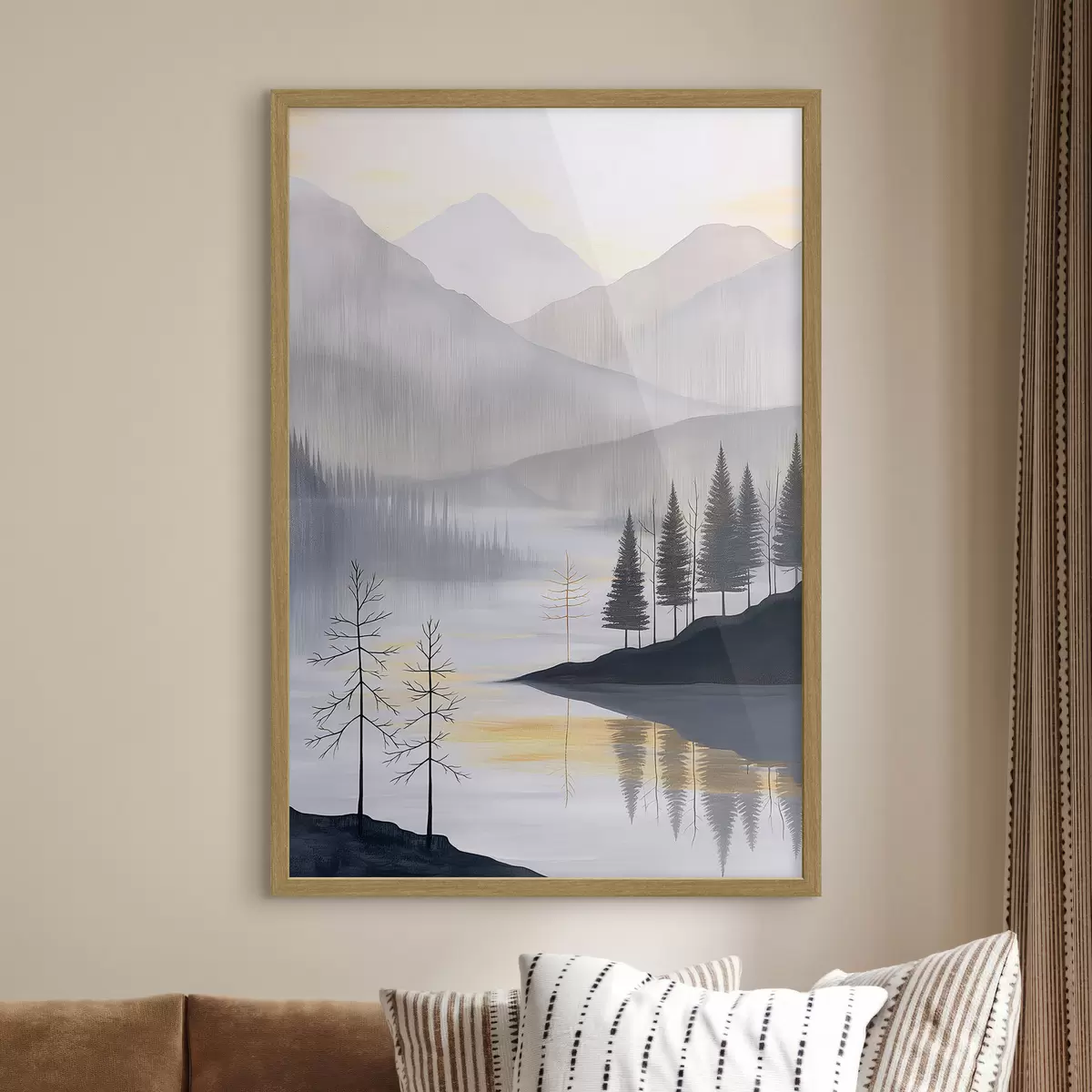Poster Forêts et montagnes f47078