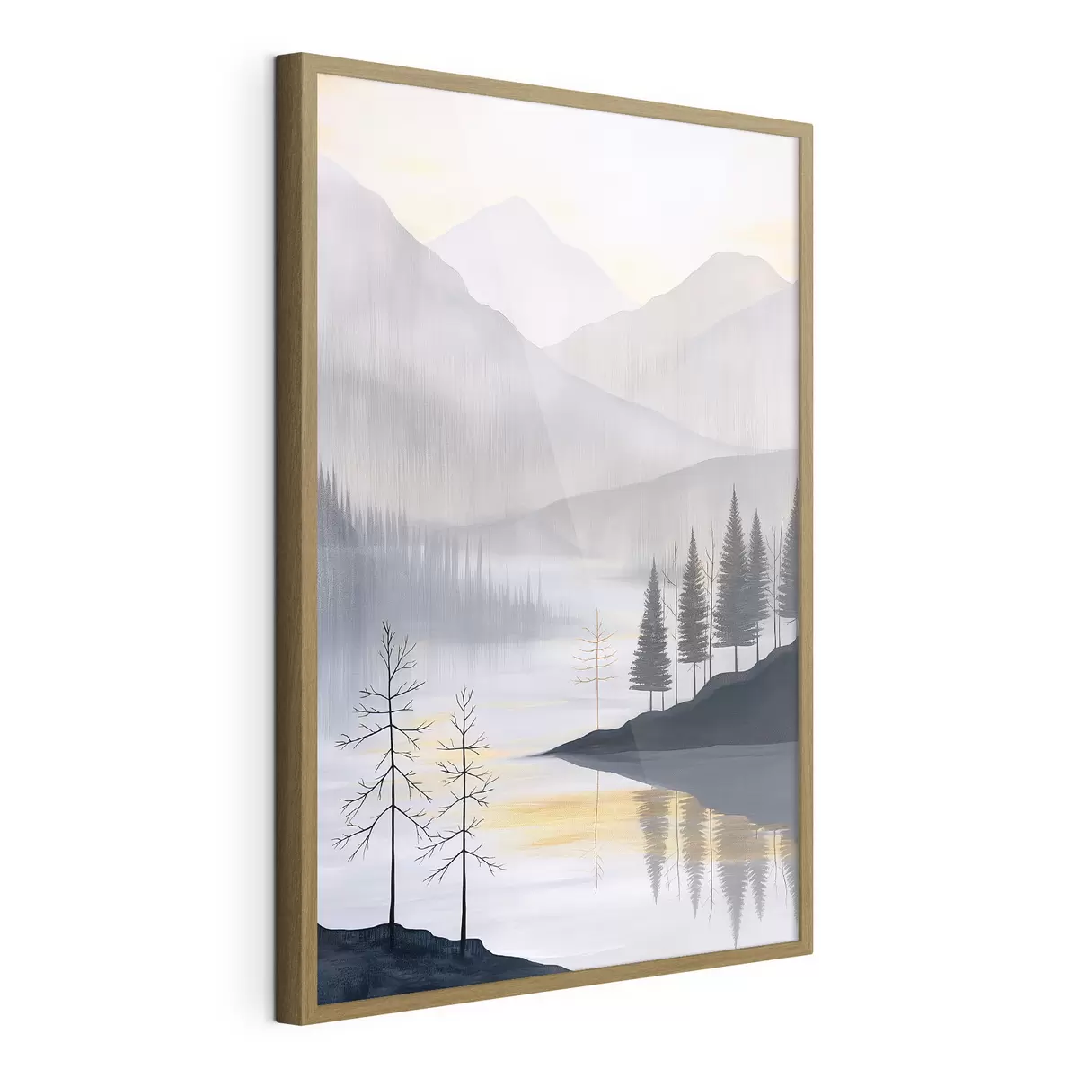 Poster Forêts et montagnes f47078
