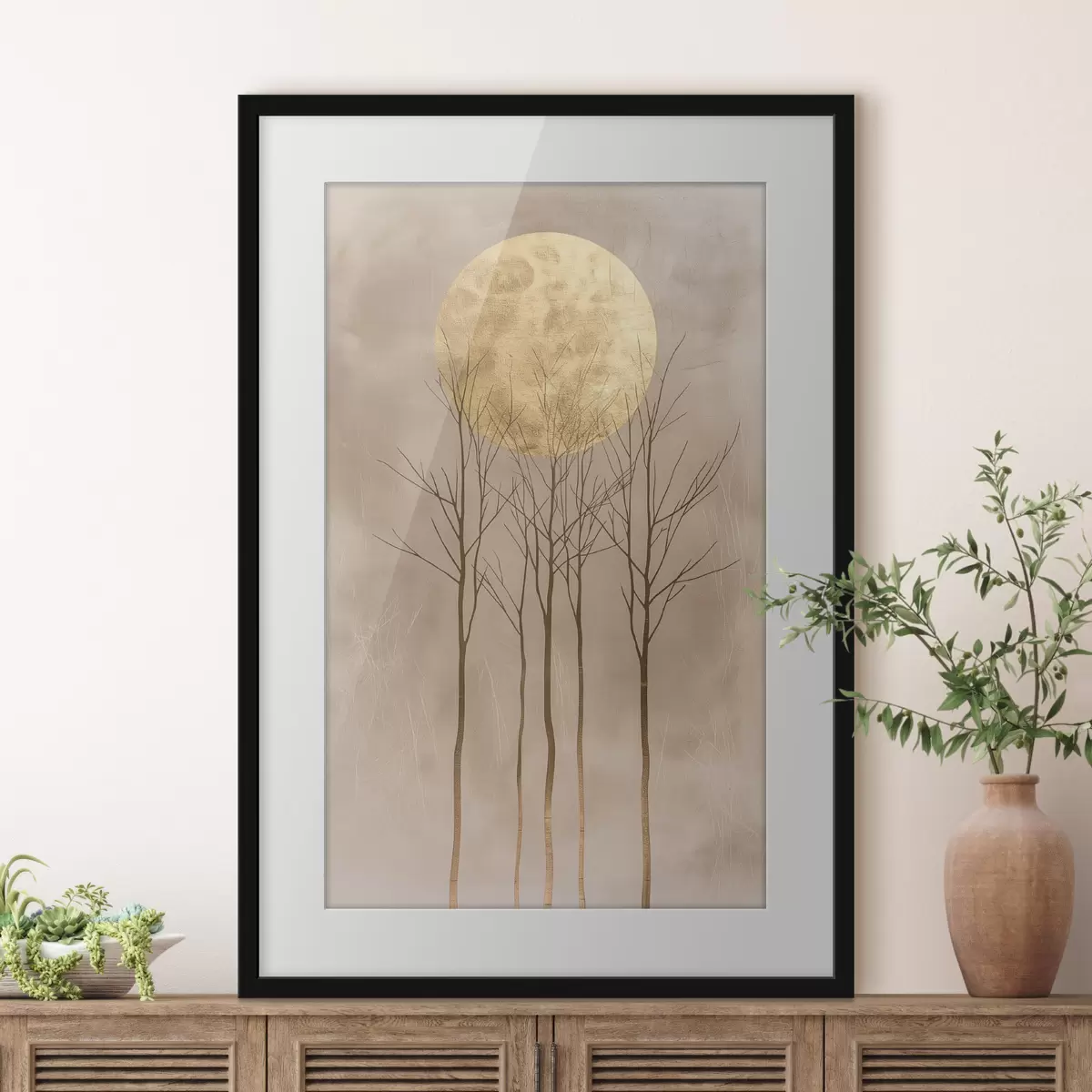 Poster Arbre et lumière f47083