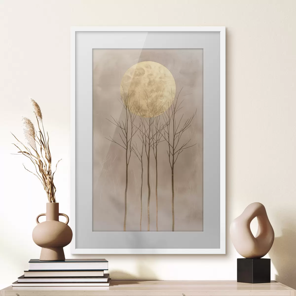 Poster Arbre et lumière f47083