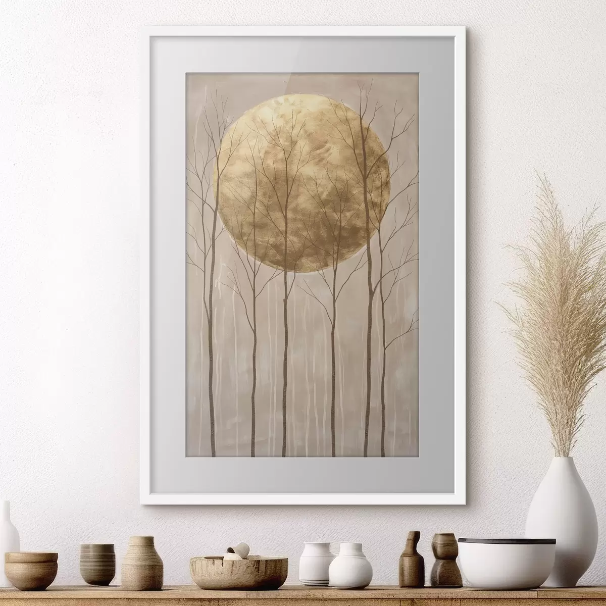 Poster Arbre et couleurs f47084