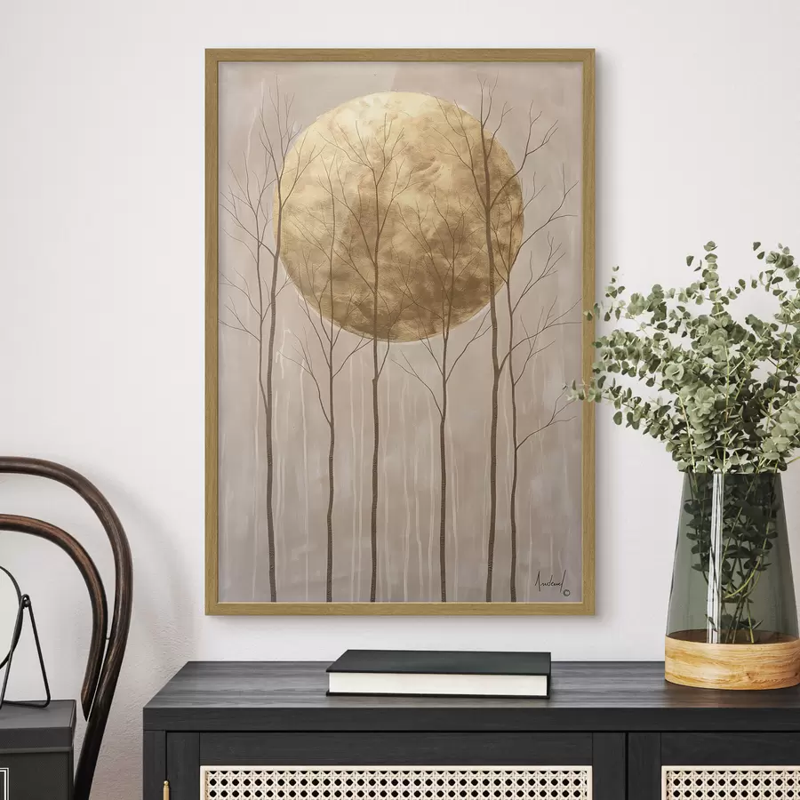 Papier peint Arbre et couleurs f47084