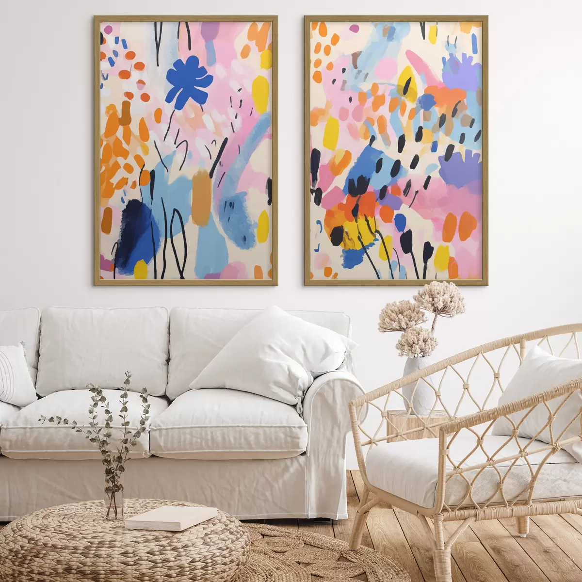 Poster Paix et couleurs d00268