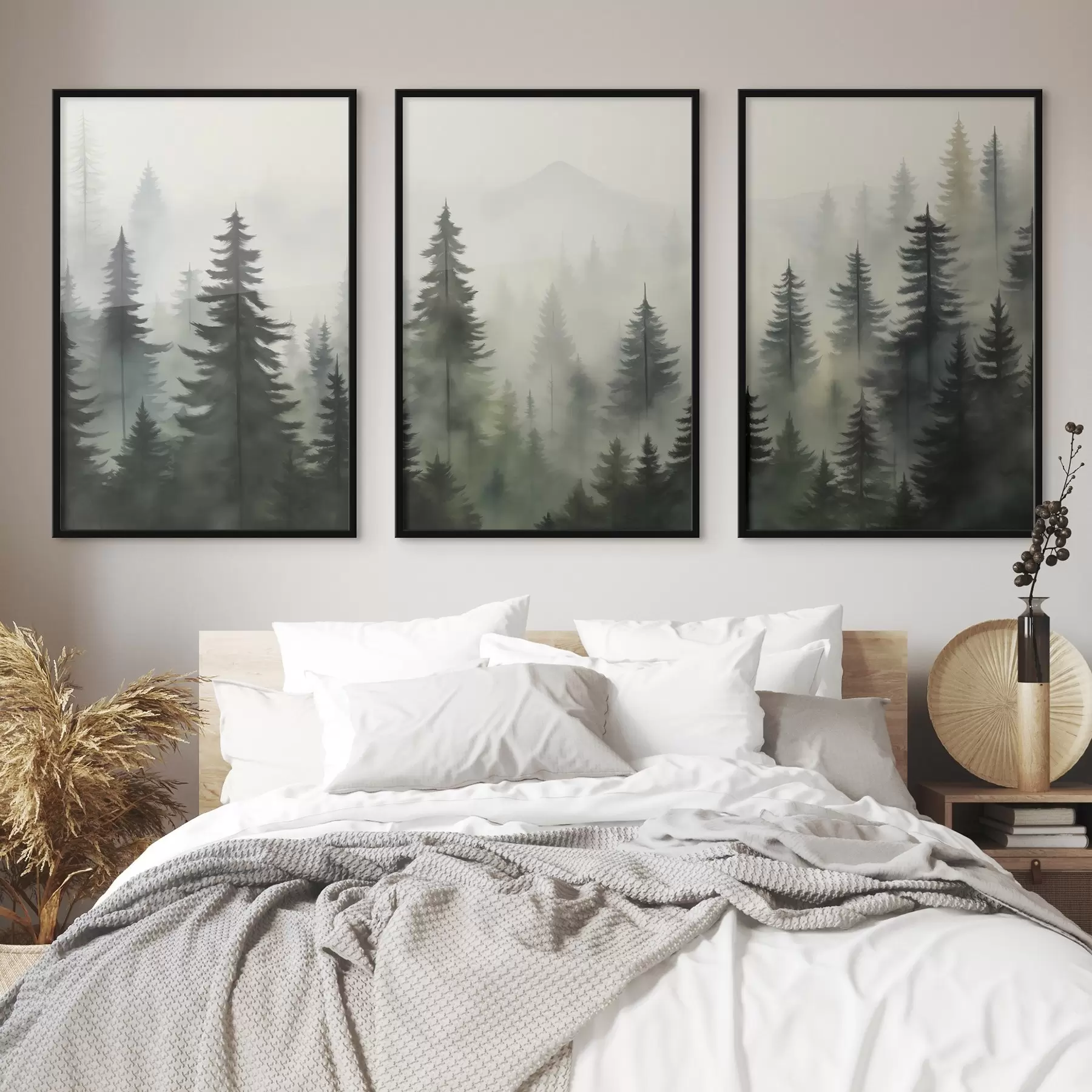 Papier peint Paysage forestier d00431