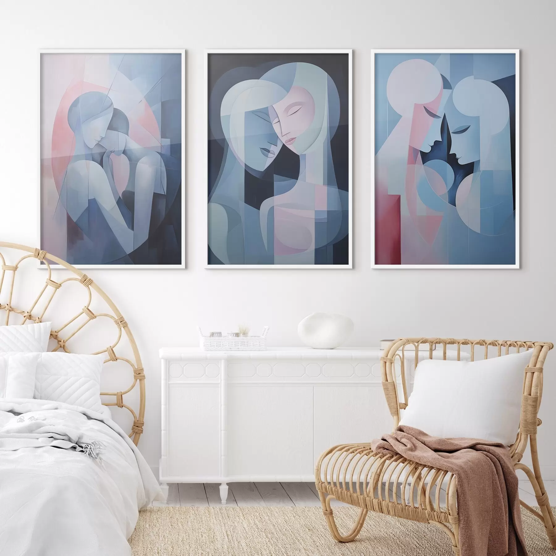 Papier peint La tendresse dans les formes d00458