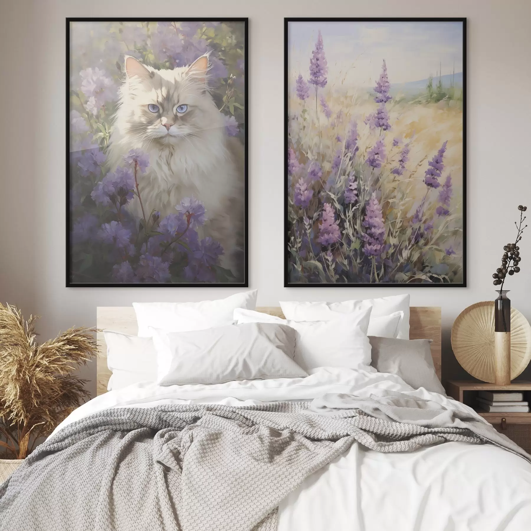 Papier peint Silence floral d00459