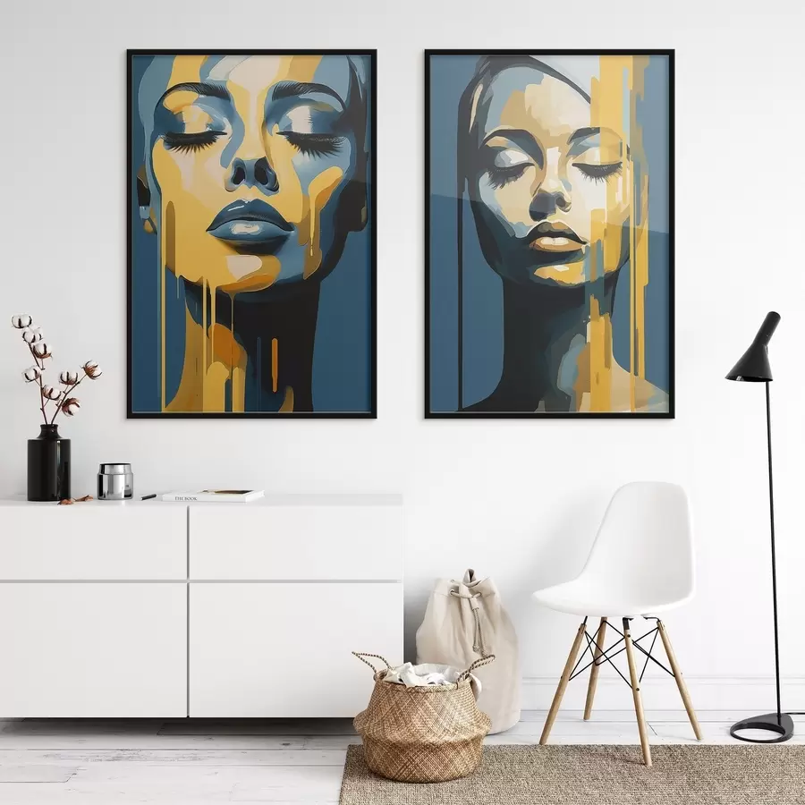 Papier peint Portraits de femmes d00474