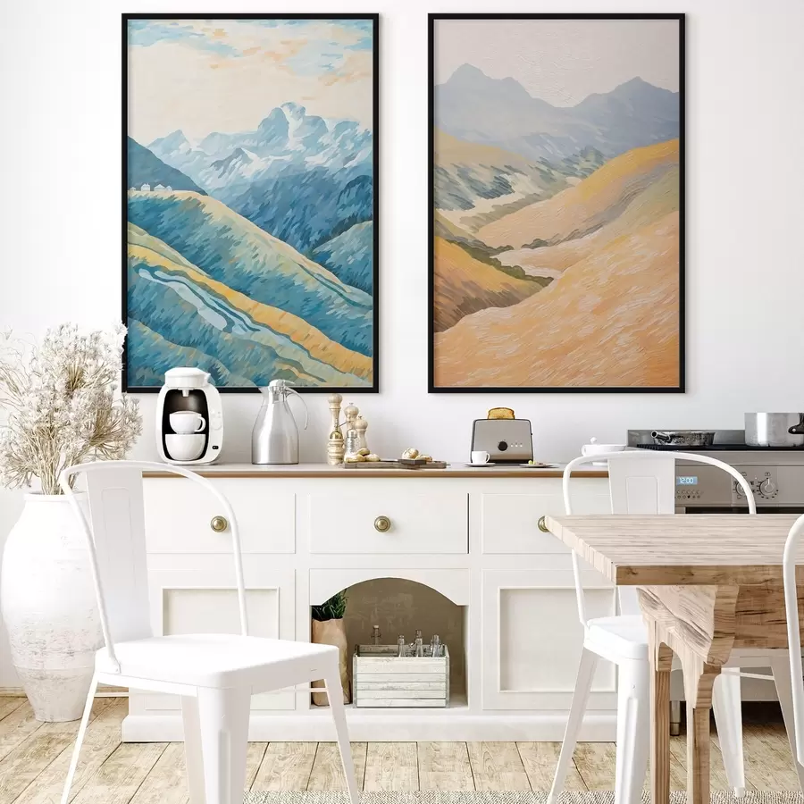 Papier peint Paysage de montagne d00486