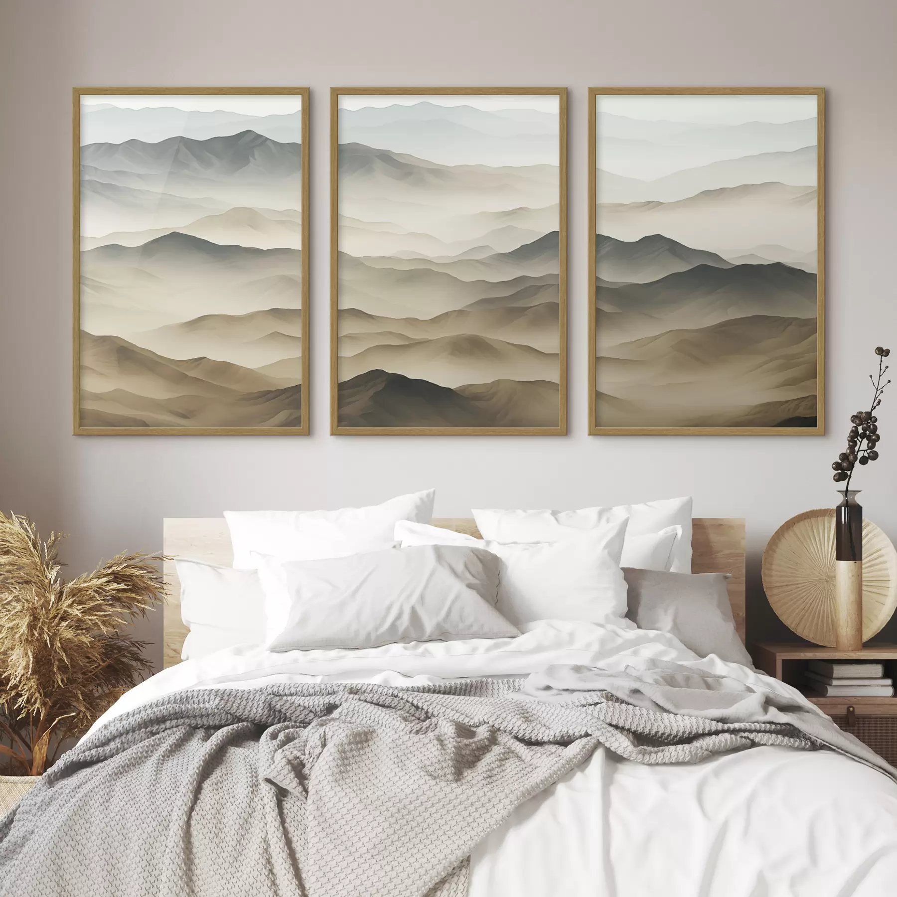 Papier peint Montagnes silencieuses d00490