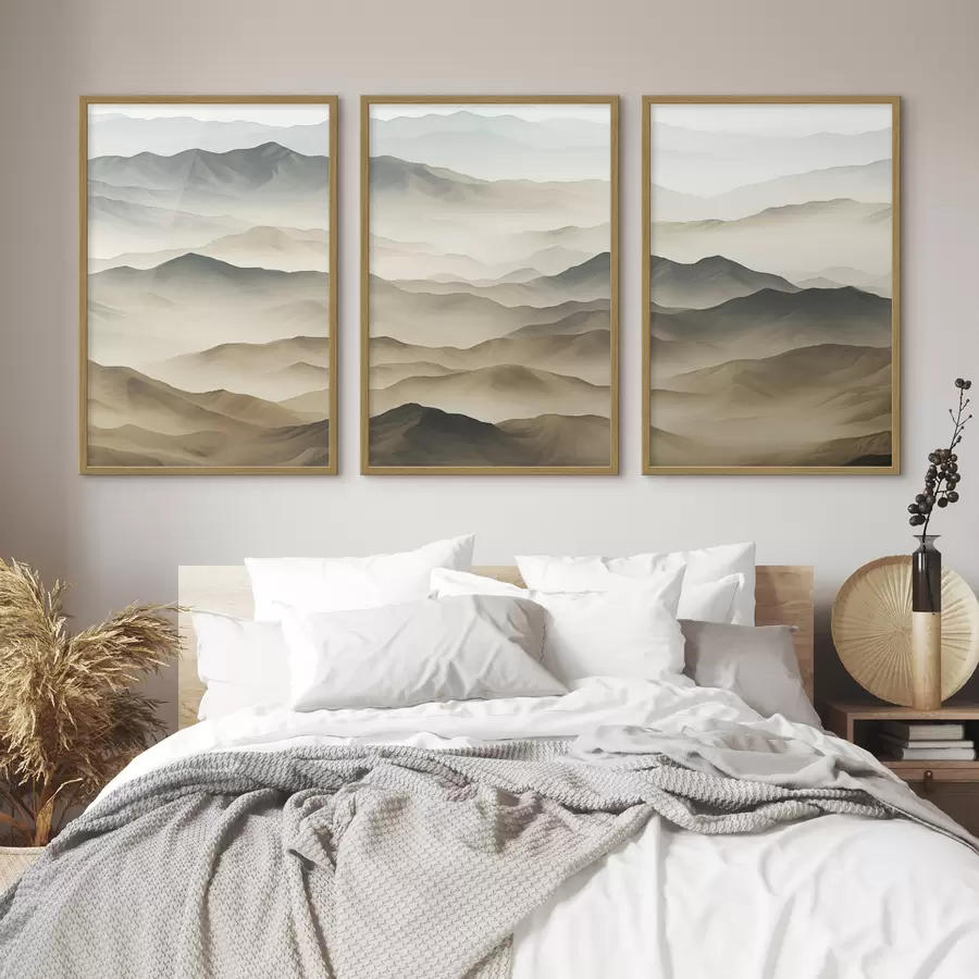 Papier peint Montagnes silencieuses d00490