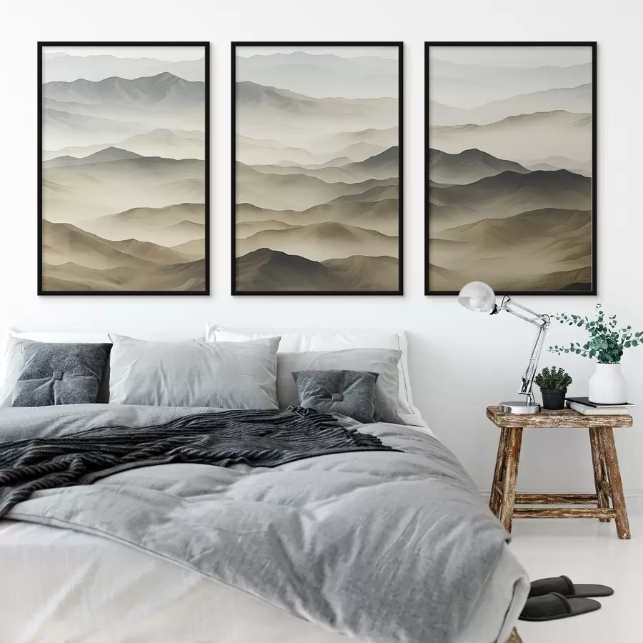 Papier peint Montagnes silencieuses d00490