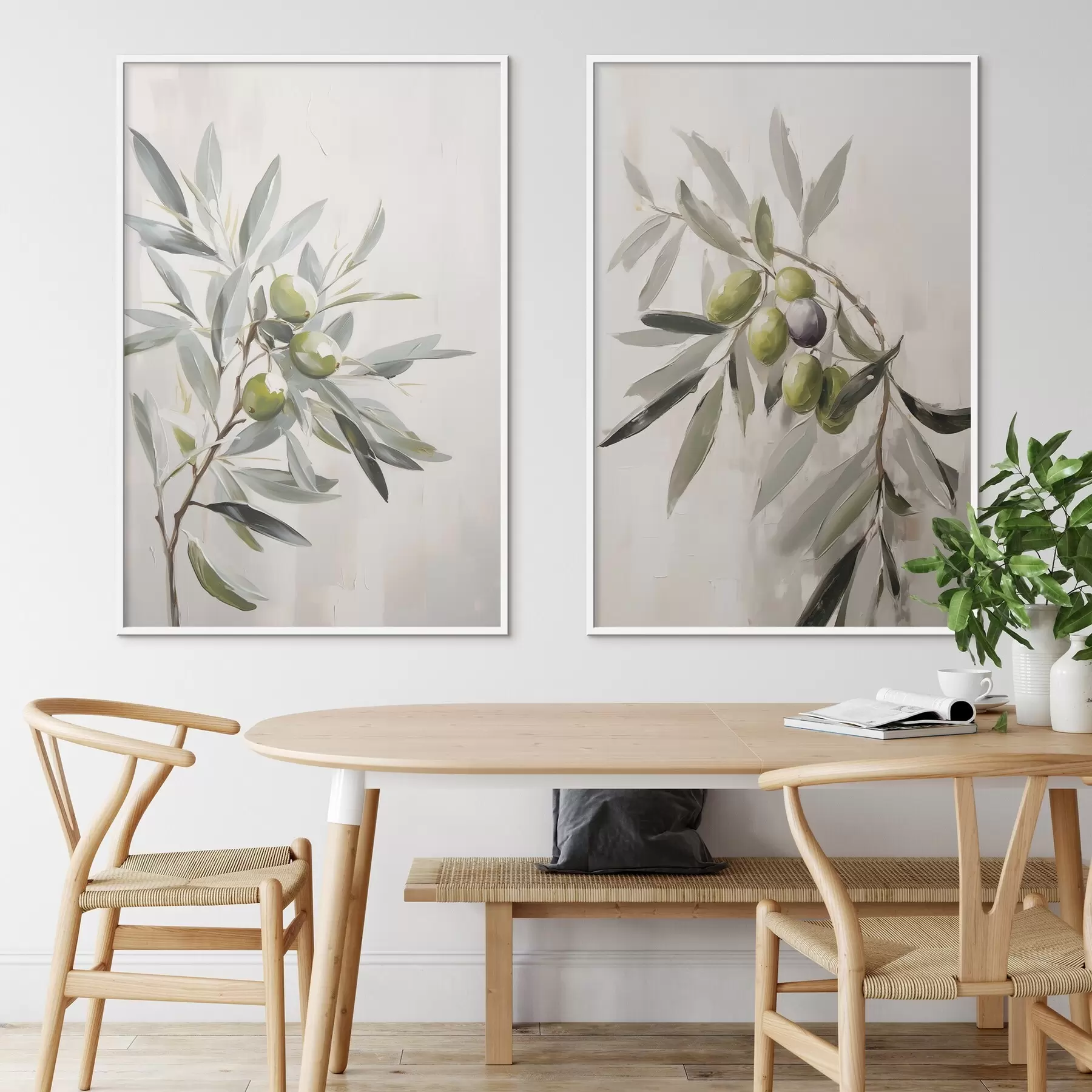 Papier peint Olive d00494