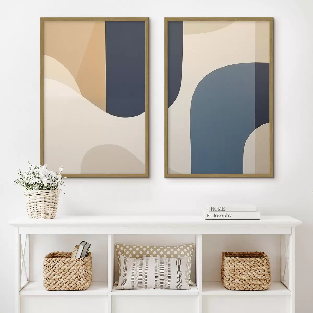 Poster Lignes et charme d00495
