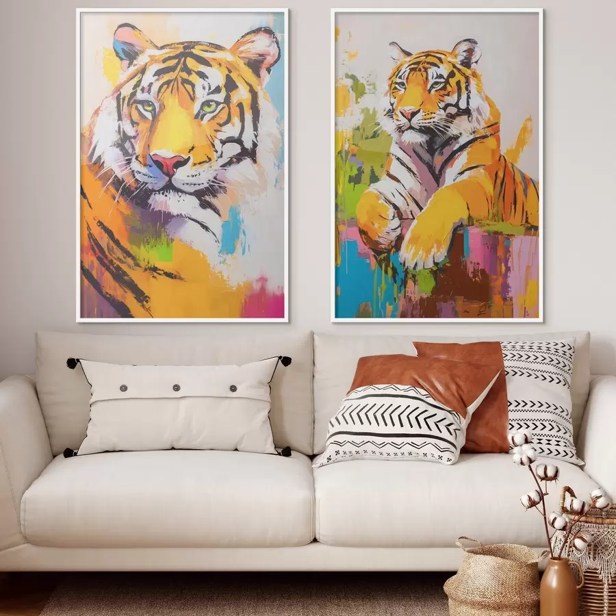 Papier peint Tigers d00507