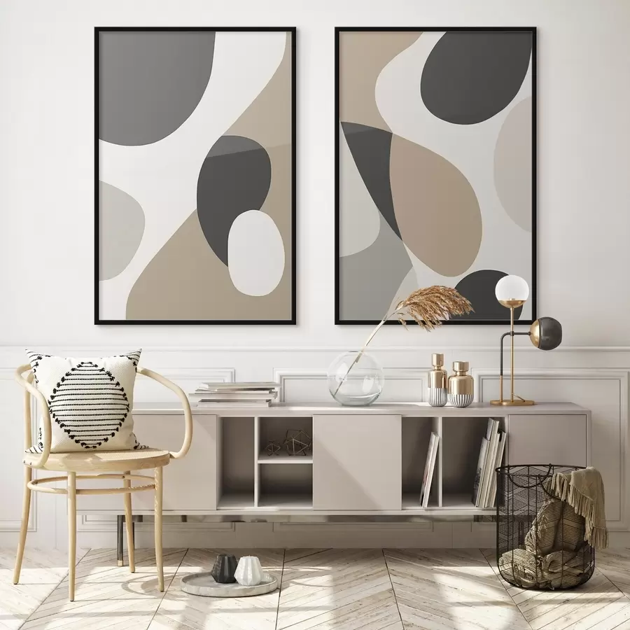 Papier peint Formes abstraites d00511