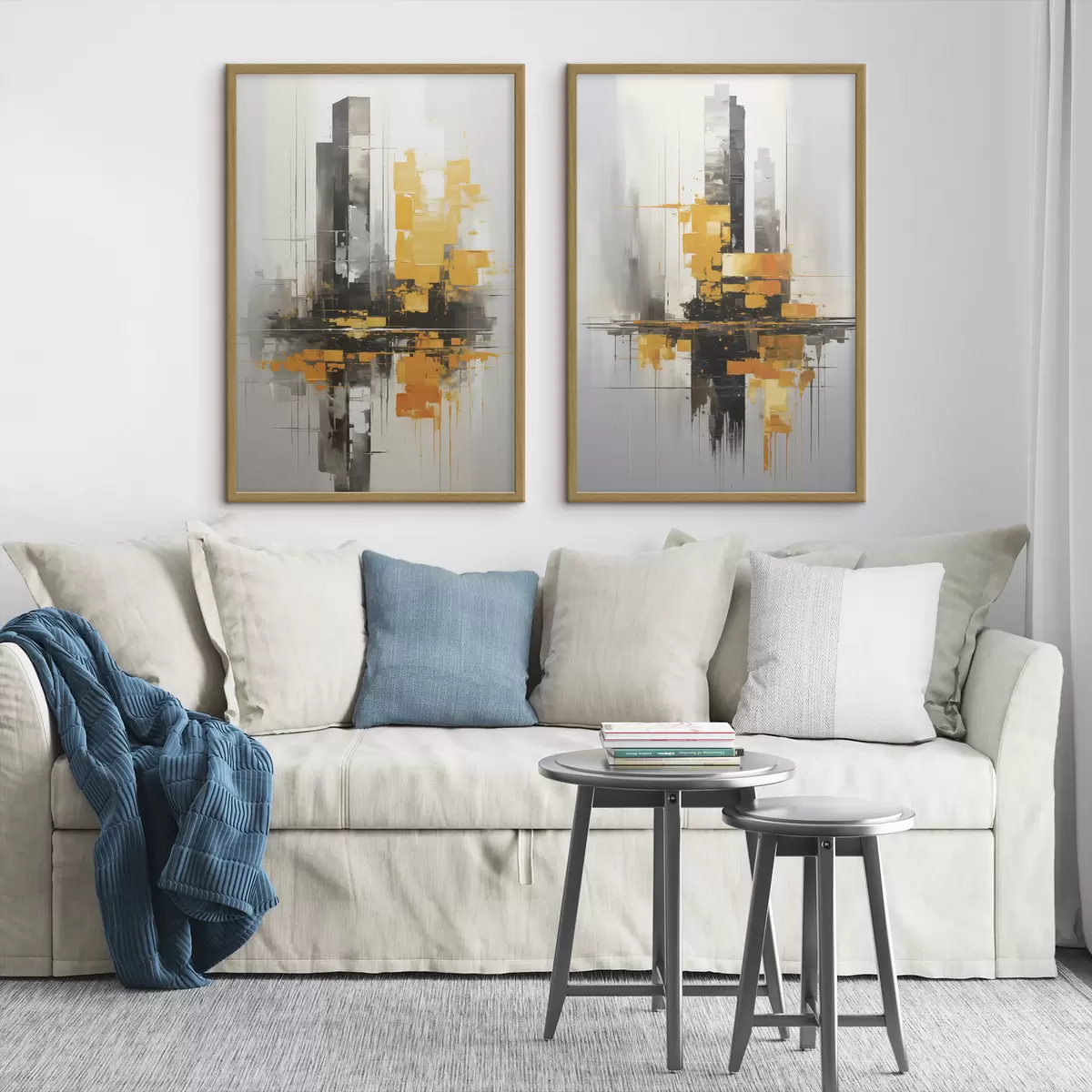 Poster Gratte-ciel abstraits d00515