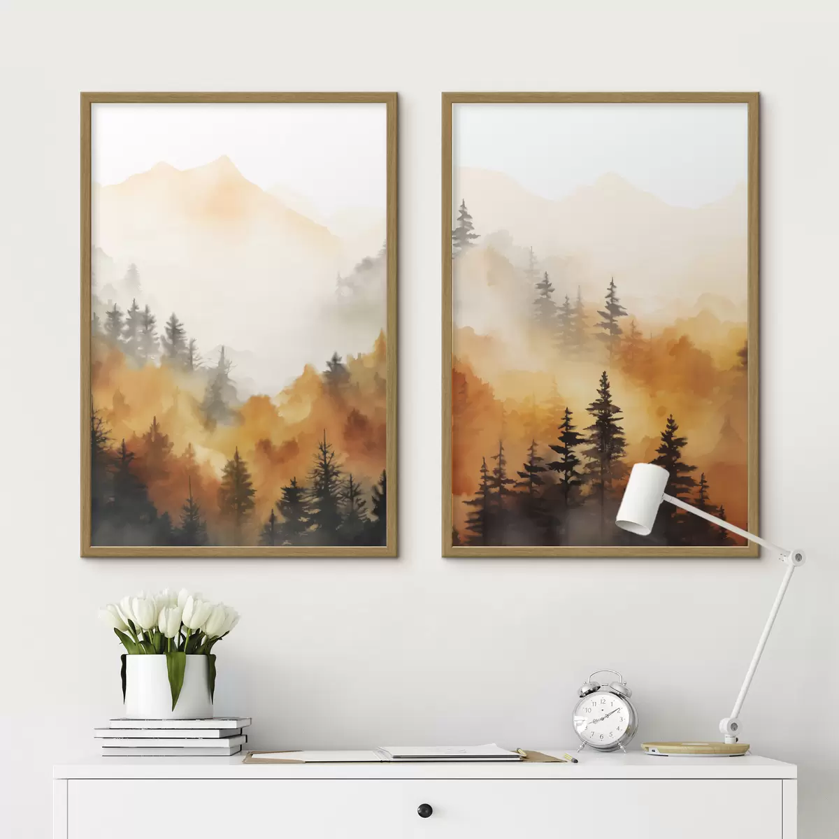 Poster Forêt et chaleur d00519