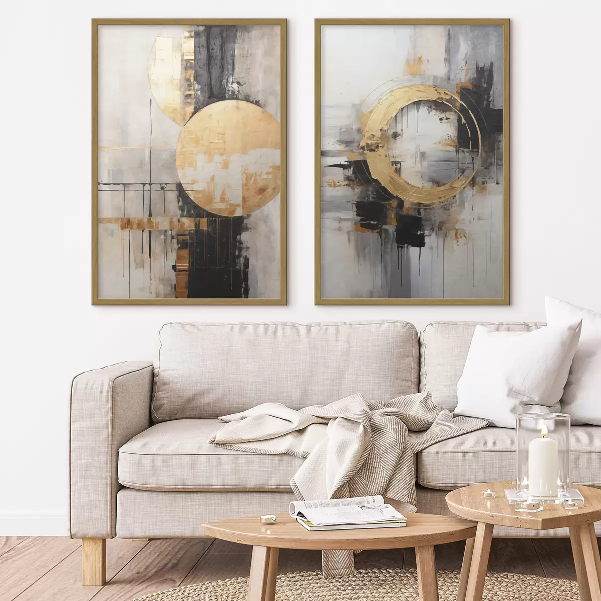 Poster Études de soleil doré d00527