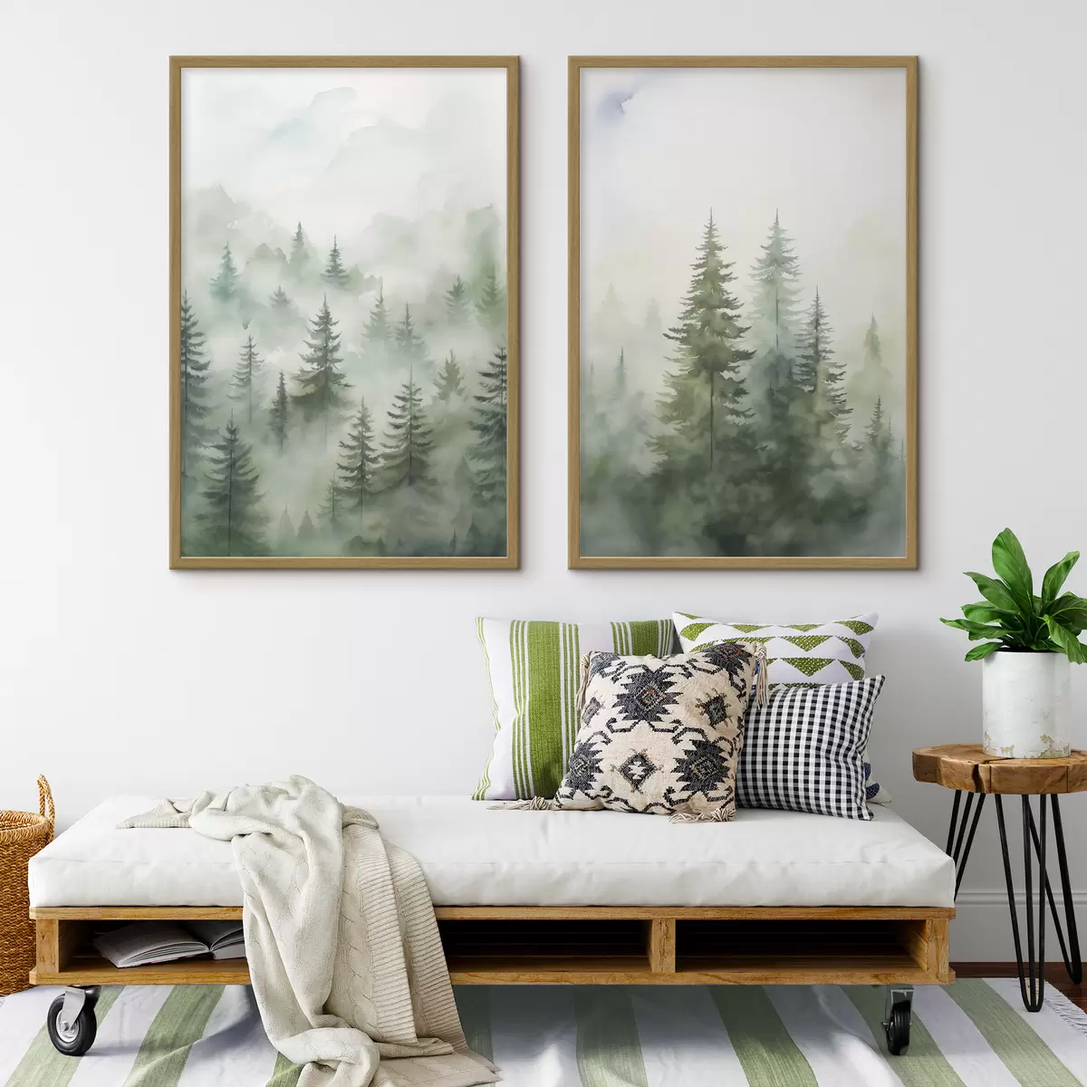 Poster Forêt et profondeur d00534